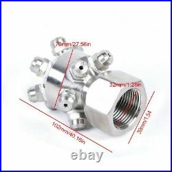 Stainless Steel Solid Cone Washing Nozzle 1 32mm Tank Container Food Cleaning