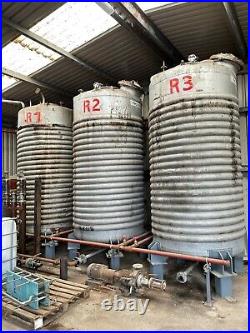 Stainless Steel Tank 4750L Water Jacketed Heating Tank