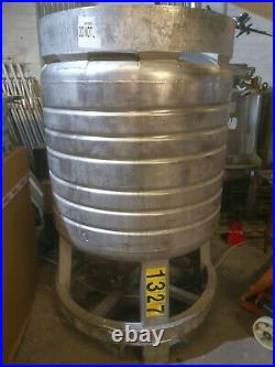 Stainless Steel Tank 750 Litre. Pressurised & Vacuum Vessel Brewery Beer Wine