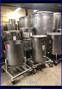 Stainless Steel Tank Vessel 120 Litres