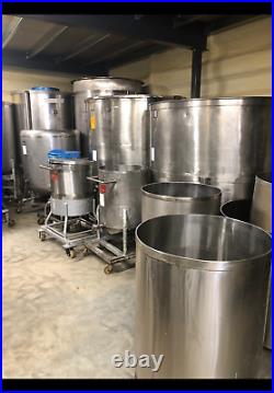 Stainless Steel Tank Vessel 225 Litres