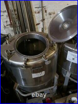 Stainless Steel Tanks 800 Litres 316 Pressure Vessel. Brewery (Pair)
