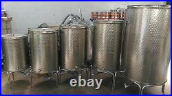 Stainless Steel tank 750L suitable for microbrewery, distillery, or any liquid