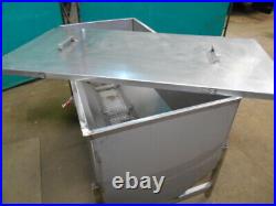 Stainless steel alloy wheel dipping tank