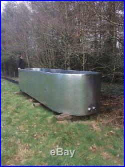 Stainless steel tank, swimming pool, fish pond, brewing tank, cheese making vat