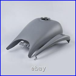 Stretched 6.6gal. Gallon Gas Fuel Tank Fit For Harley Touring Street Glide 08-21
