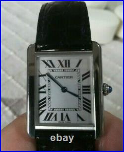TRADE PRICE Cartier tank men's solo watch Excellent condition, Private seller