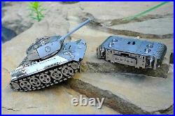 Tank T-34 Model Kit Original Time for Machine Stainless Steel New