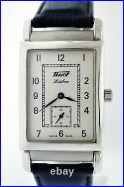 Tissot Lisboa Z150 27mm Stainless Steel Mechanical Tank Watch Limited Edition