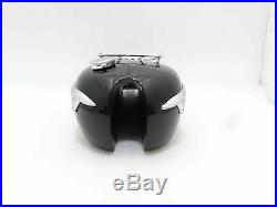 Triumph T120 Bonneville 3.5 Gal Black Paint Petrol Fuel Tank + Side Badger