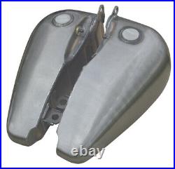 Ultima 5 Gal Flat Side Bob Style Gas Tank for Screw Cap Harley Models 1985-Later