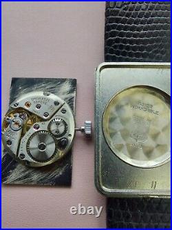Universal Geneve Rare Tank Shape Curvex Wristwatch in Superb Condition