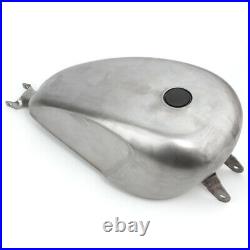 Unpainted 3.3 Gallon EFI Gas Fuel Tank For Harley Sportster XL 883 1200 2004-up