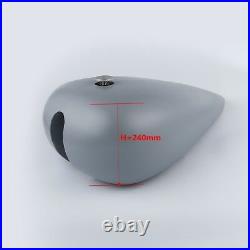 Unpainted 5 Stretched 4.5gal. Gallon Fuel Tank Fit For Harley Touring Choppers