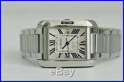 Used Cartier Tank Anglaise Steel Automatic ref. 3511 Unisex 30mm Watch