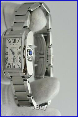 Used Cartier Tank Anglaise Steel Automatic ref. 3511 Unisex 30mm Watch