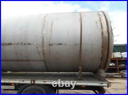 Used Stainless Steel Storage Tank/pressure Vessel/silo/salt/chemical 40560 Lit
