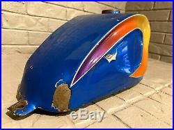 Vintage Survivor Gas Tank Harley Chopper Panhead Knucklehead Custom Paint Custom