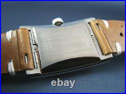 Vintage Wyler Stainless Steel Hand Wind Mens Watch 17J E1220 Serviced 1940s