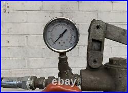 Water Pressure Testing Equipment Complete With Gauge And Stainless Steel Tank