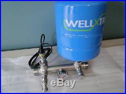 Well X Trol Wx101 Tank + Stainless Steel Constant Pressure Manifold Kit Grundfos